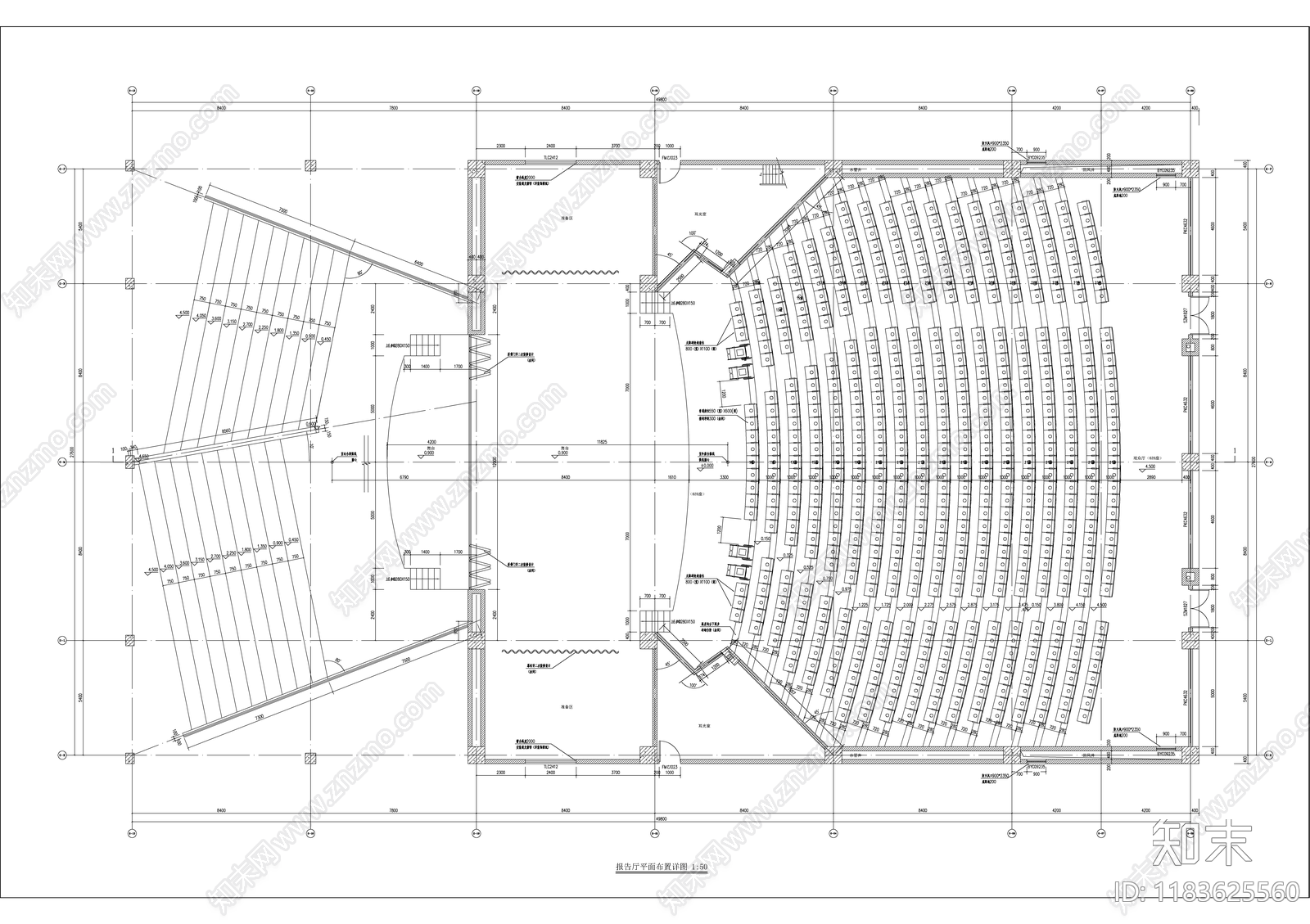 现代学校建筑cad施工图下载【ID:1183625560】