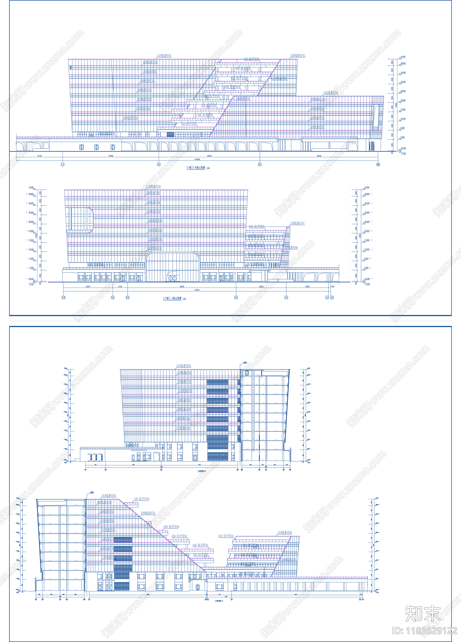 电气图cad施工图下载【ID:1183629122】