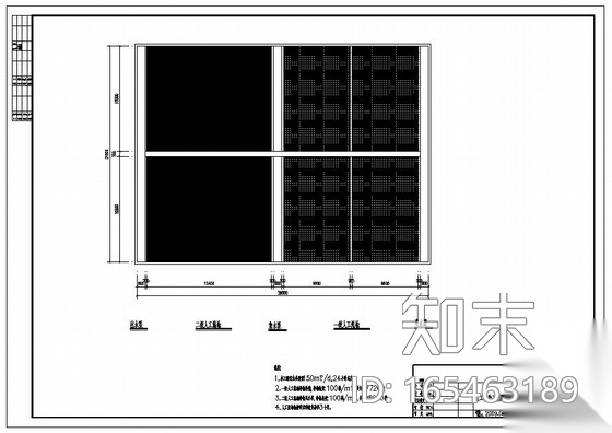 某农村污水人工湿地处理工程图纸cad施工图下载【ID:165463189】
