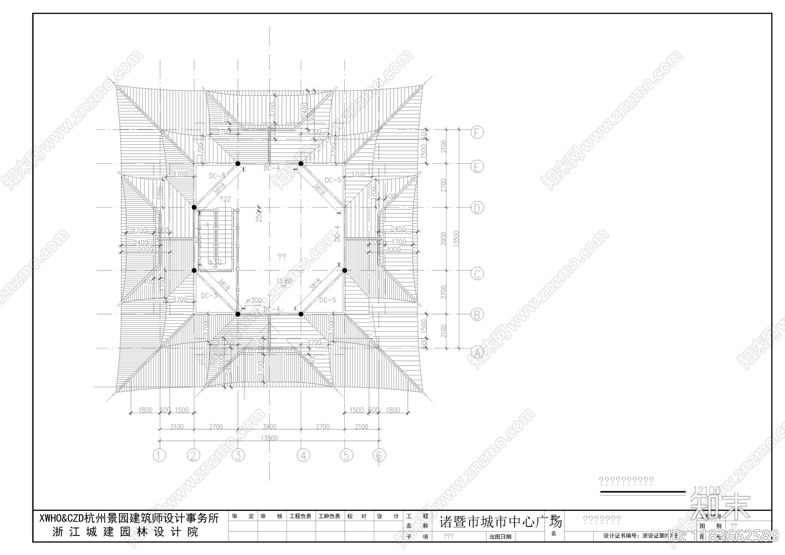 中式古建cad施工图下载【ID:1183662589】