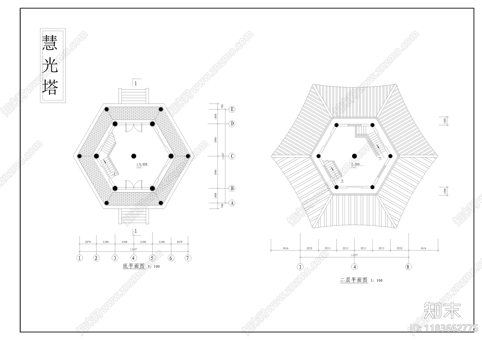 中式古建cad施工图下载【ID:1183662775】