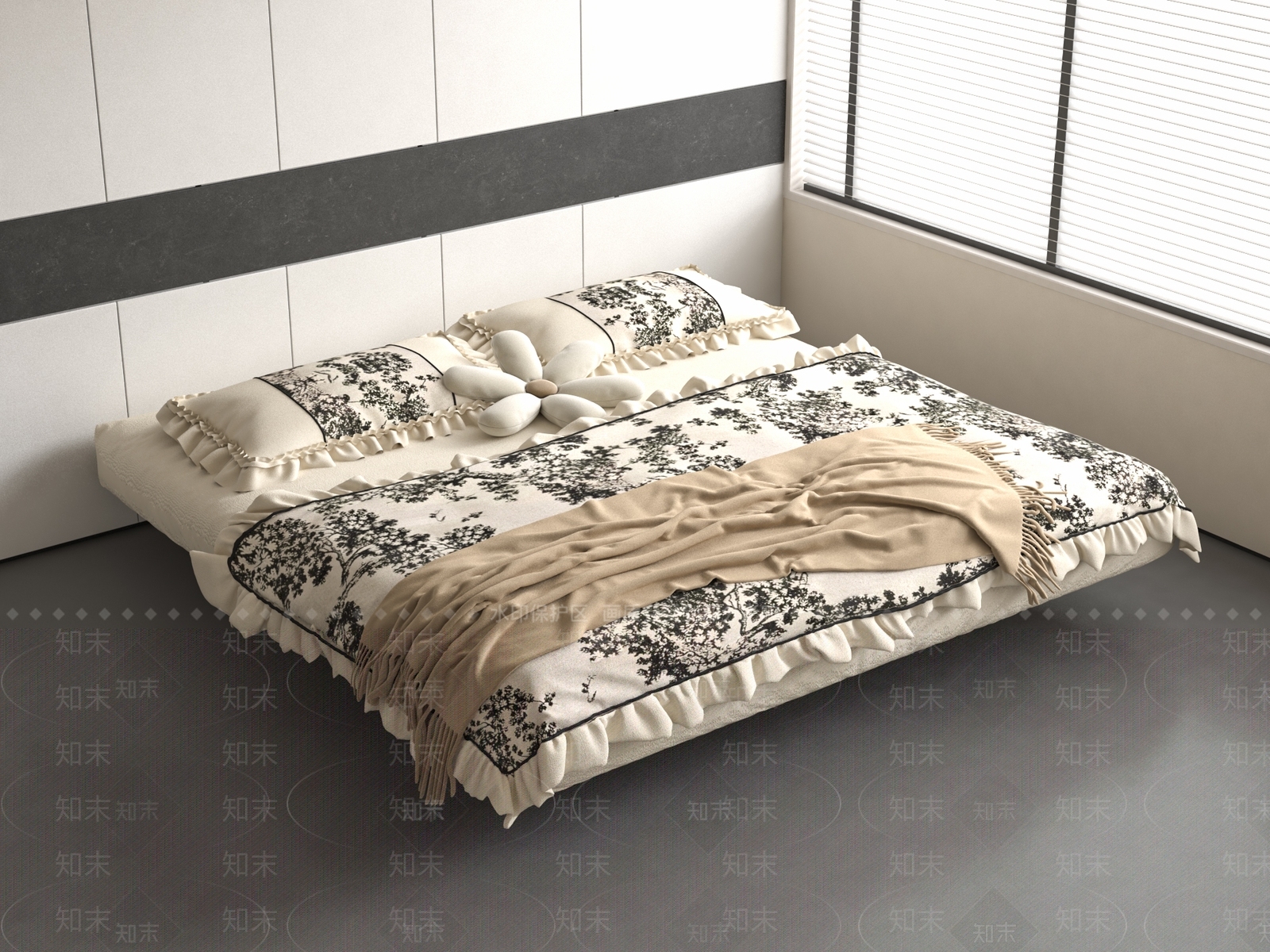 床品3D模型下载【ID:1183667493】