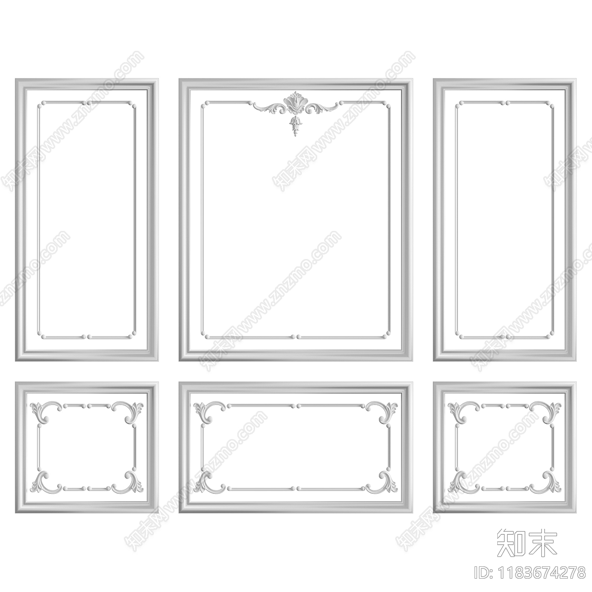 现代其他局部构件3D模型下载【ID:1183674278】