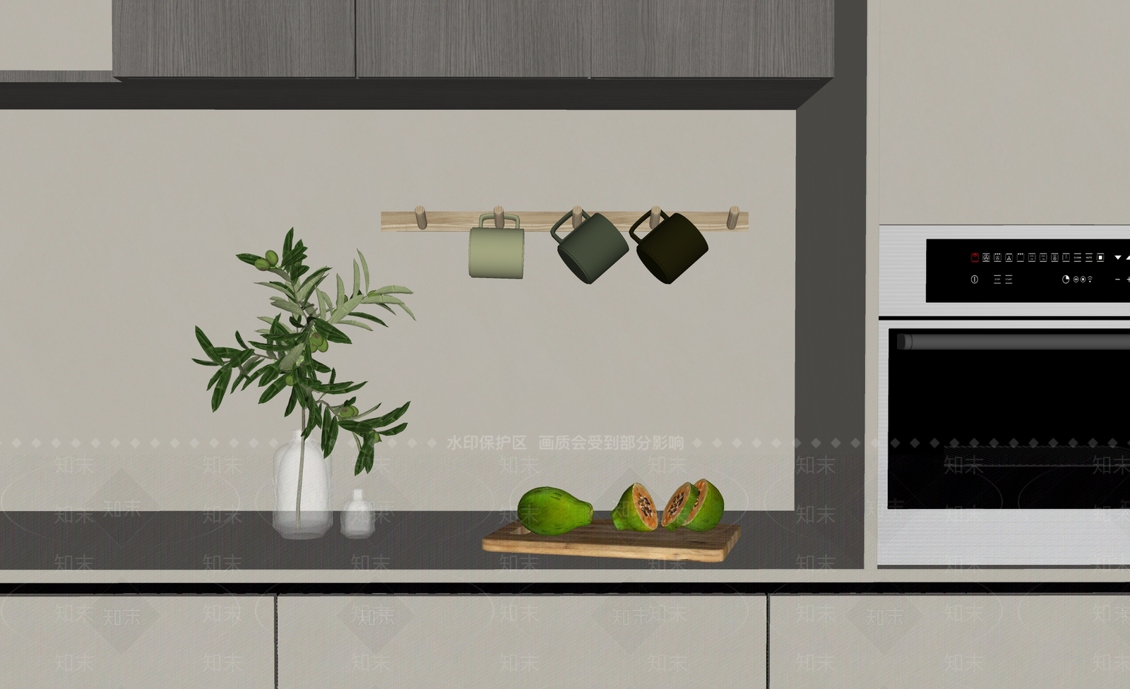 盆栽SU模型下载【ID:1183679835】