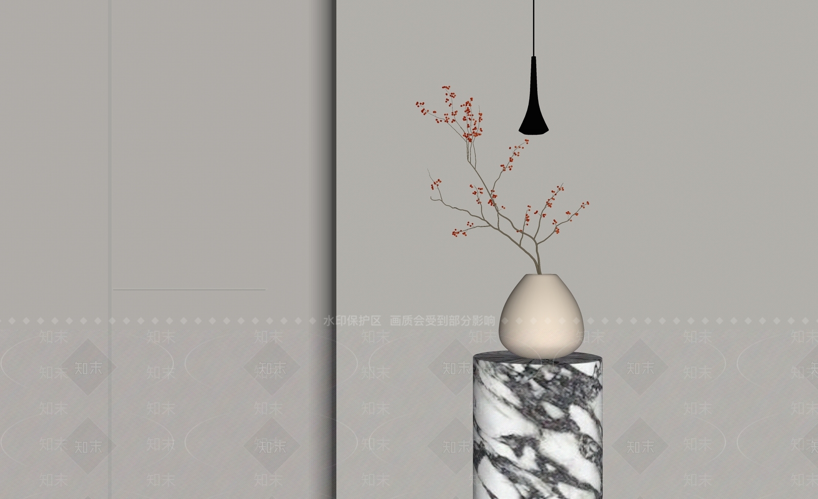 盆栽SU模型下载【ID:1183680032】
