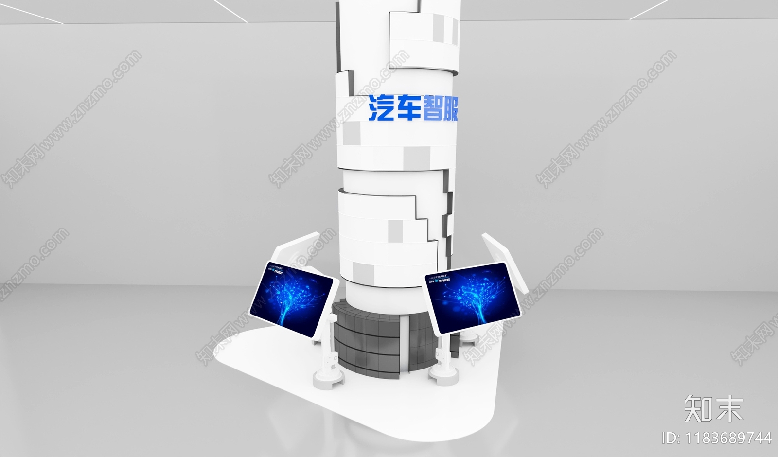 现代其他展厅3D模型下载【ID:1183689744】