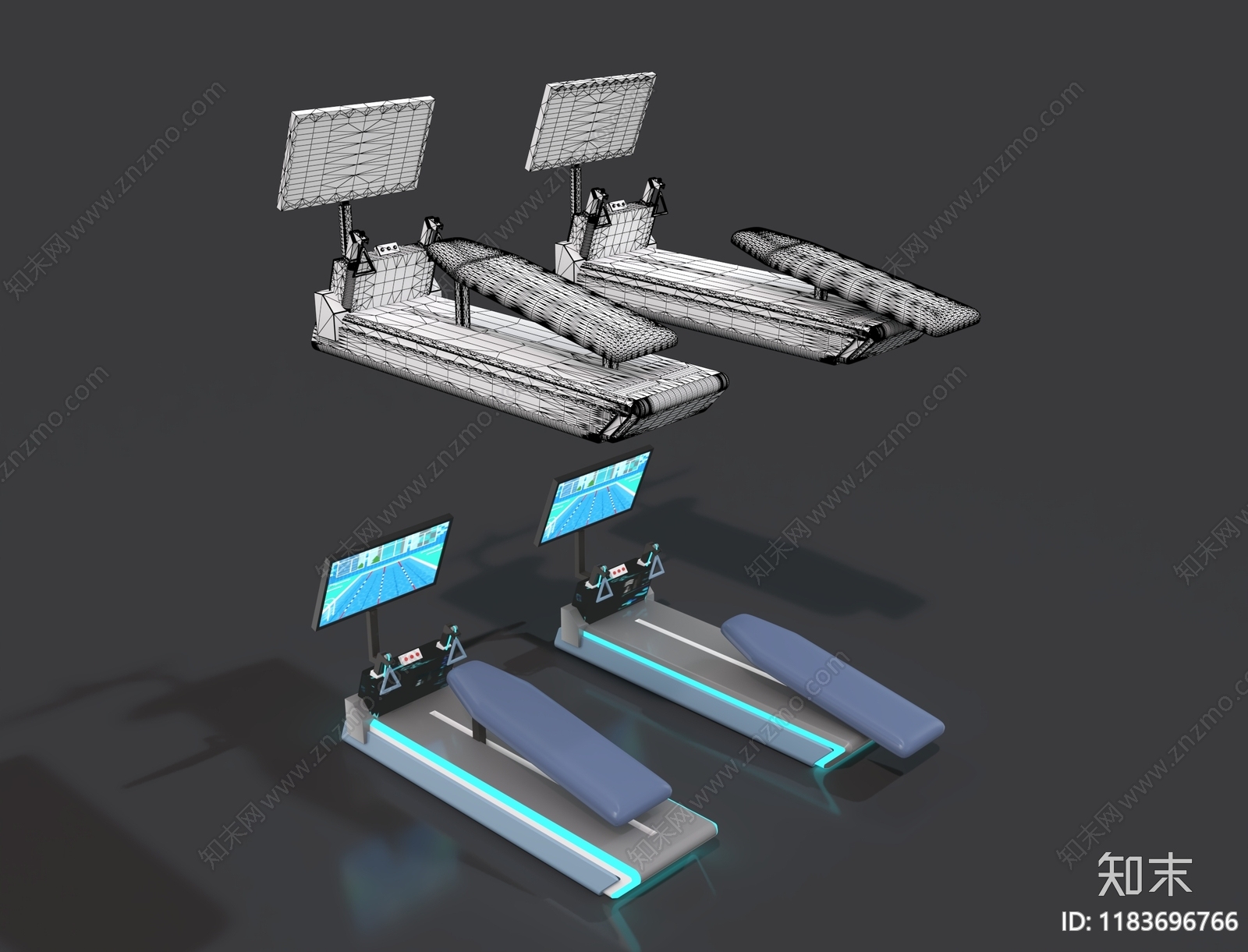 公用器材3D模型下载【ID:1183696766】