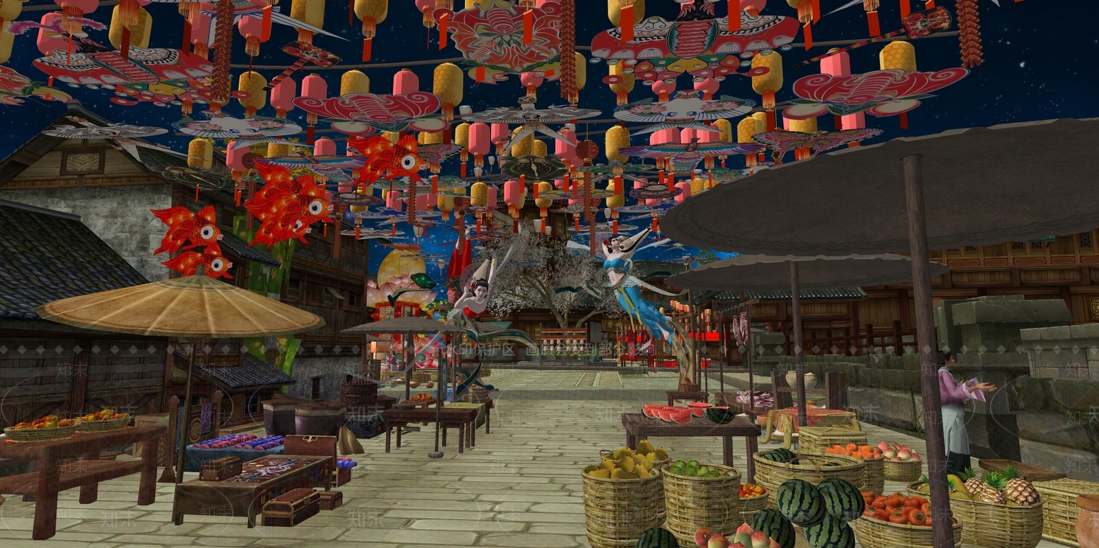 新中式中式其他小品SU模型下载【ID:1183706611】