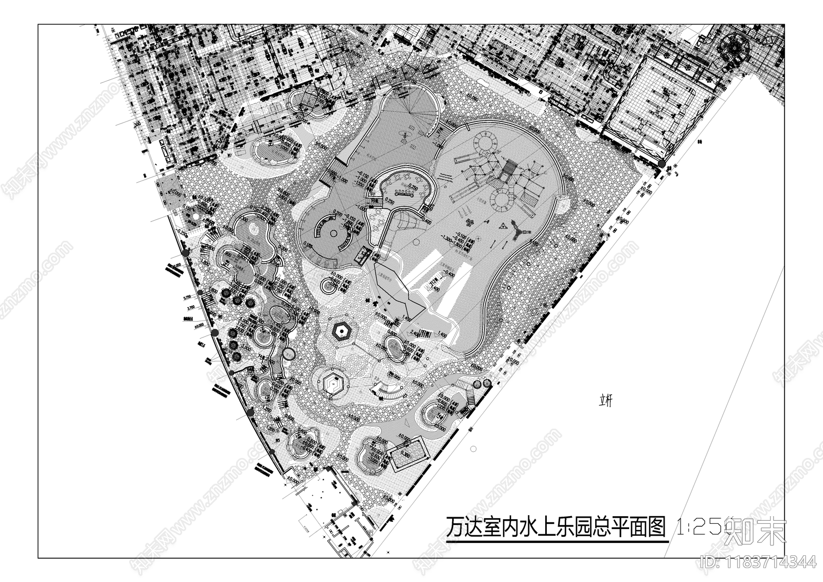 规划平面图施工图下载【ID:1183714344】