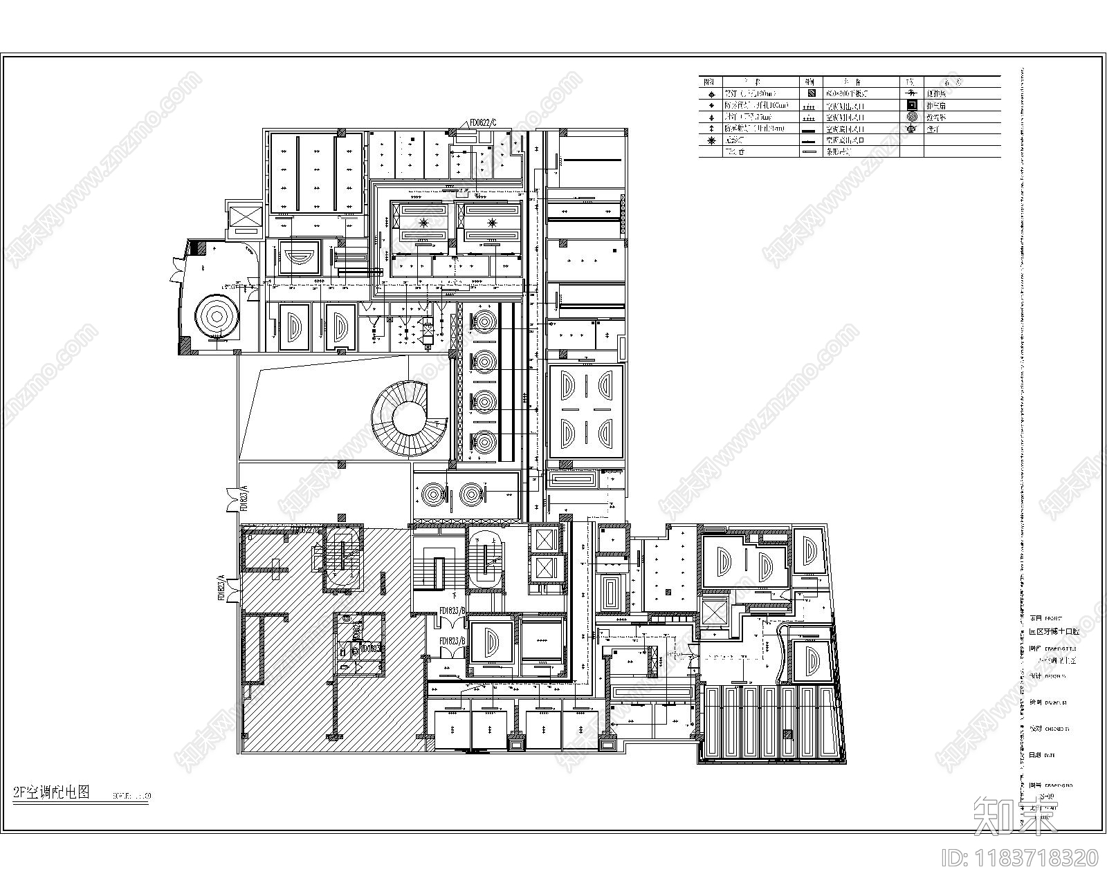 现代其他医疗空间cad施工图下载【ID:1183718320】