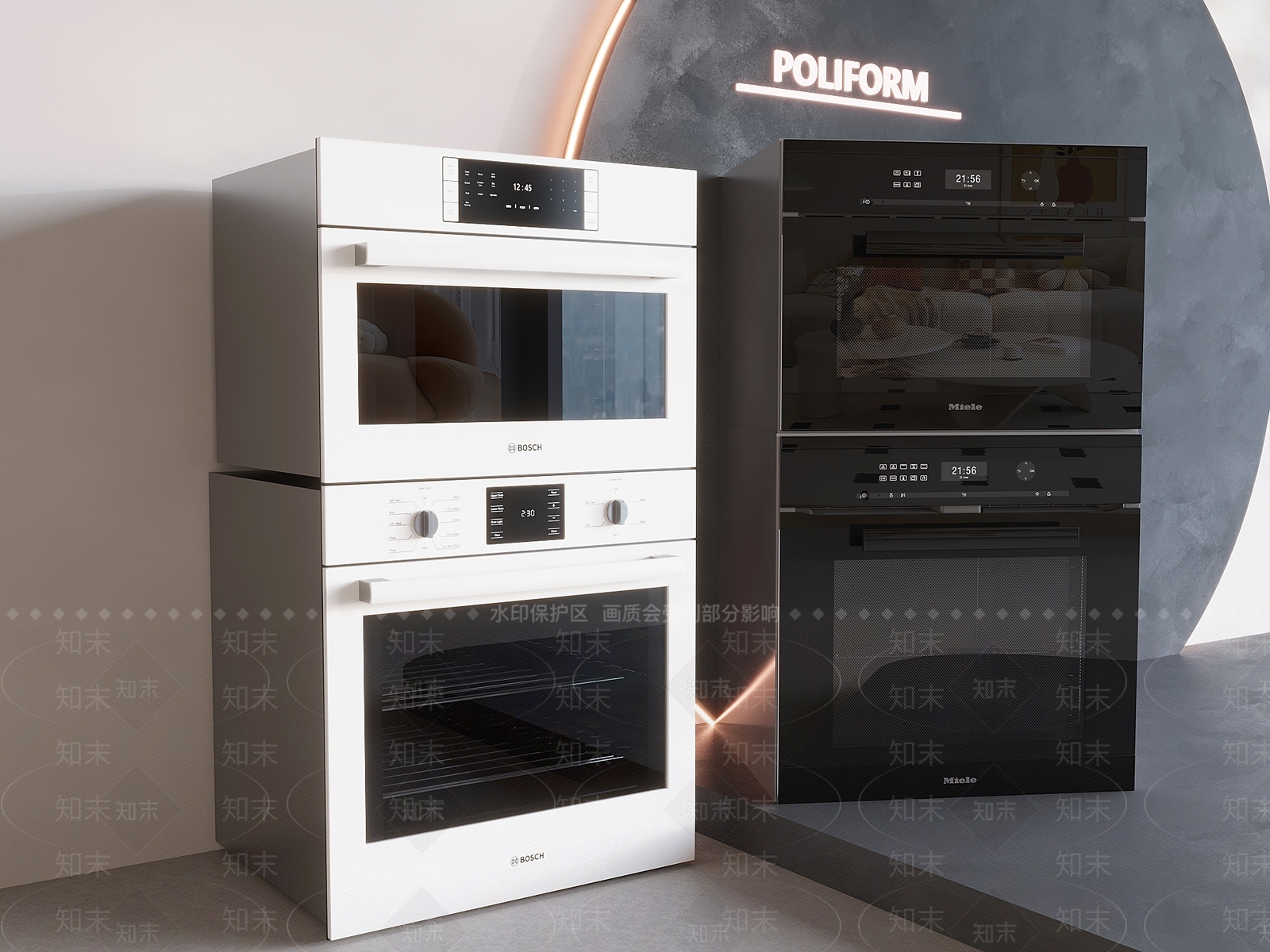 烤箱SU模型下载【ID:1183721611】