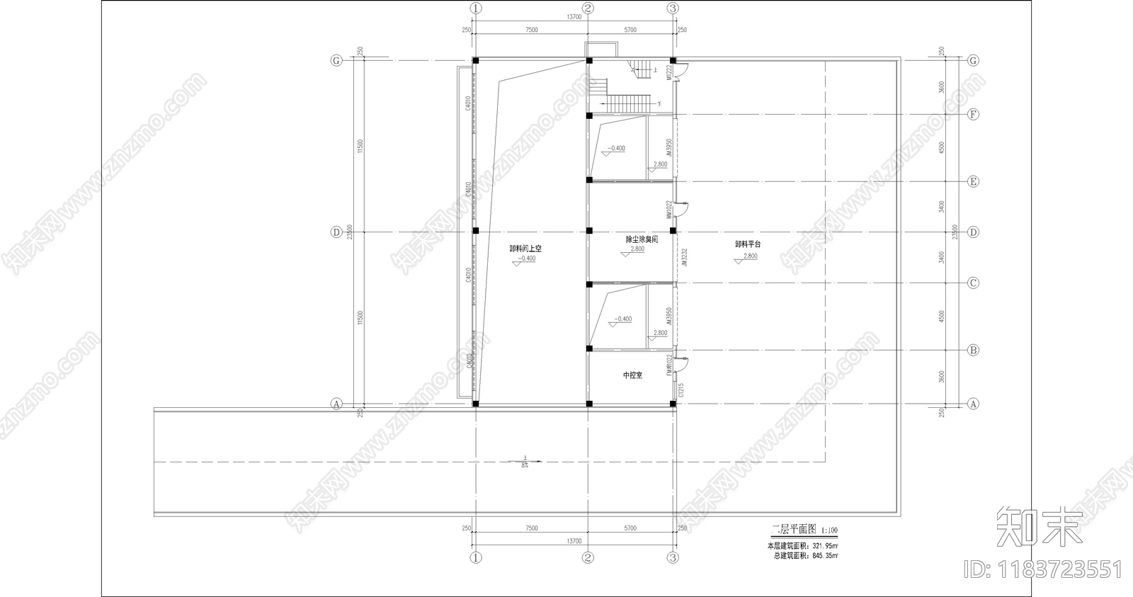 现代其他商业建筑cad施工图下载【ID:1183723551】