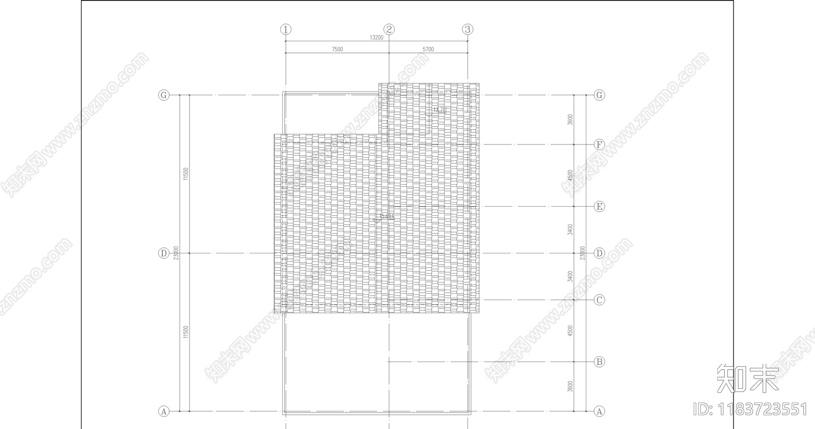 现代其他商业建筑cad施工图下载【ID:1183723551】