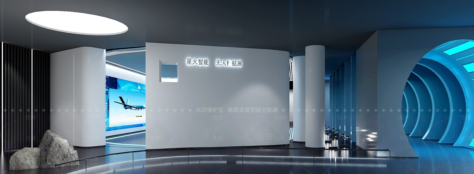 现代其他商业空间3D模型下载【ID:1183728303】