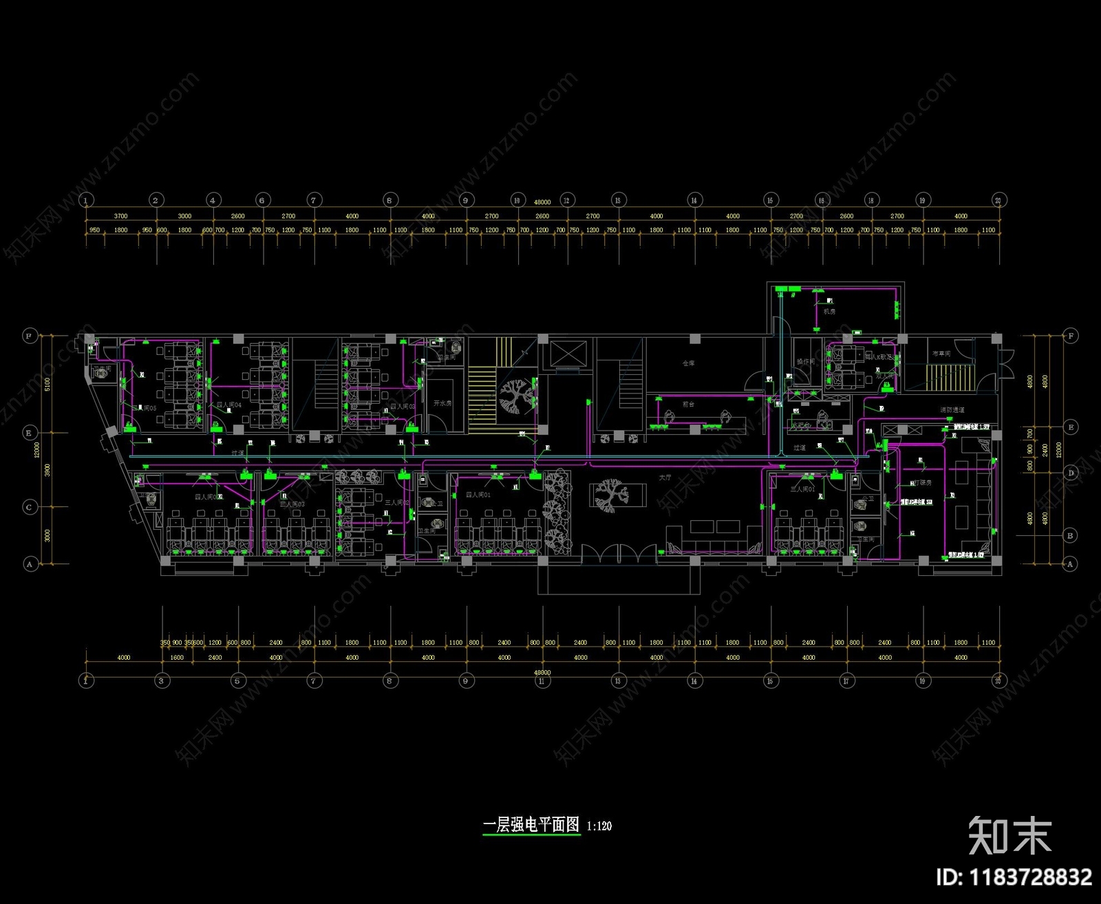 电气图cad施工图下载【ID:1183728832】