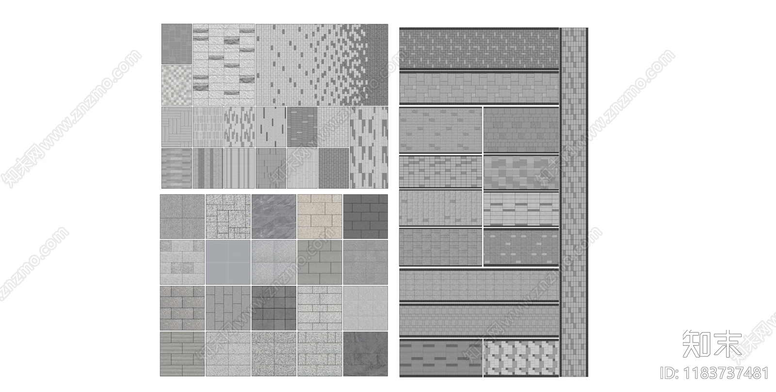 现代广场铺装下载【ID:1183737481】