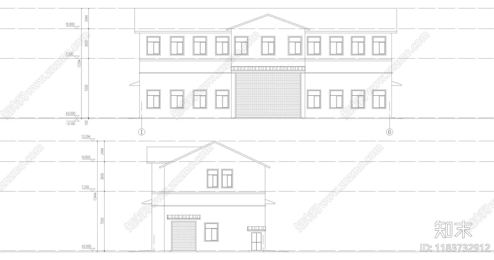 现代其他商业建筑cad施工图下载【ID:1183732912】