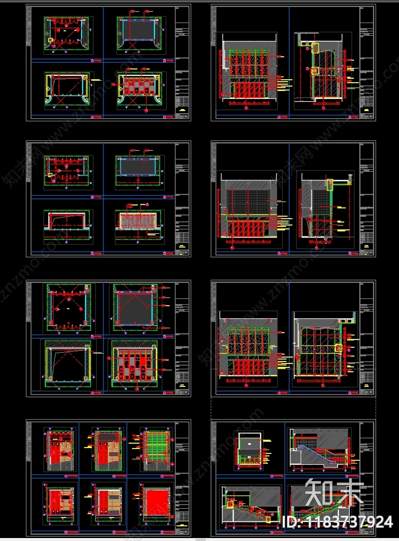 现代其他室内工艺节点施工图下载【ID:1183737924】