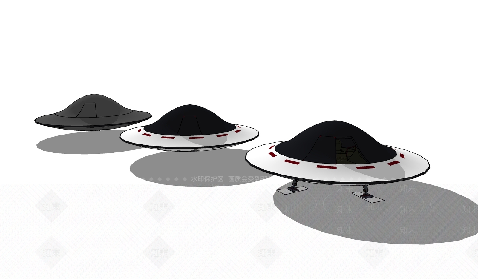 飞机SU模型下载【ID:1183741972】