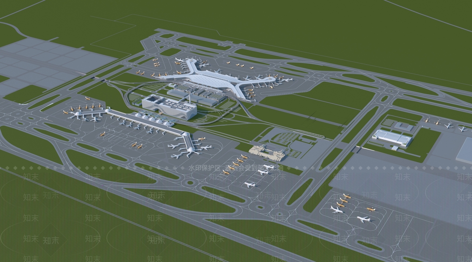 现代其他公共建筑3D模型下载【ID:1183743263】