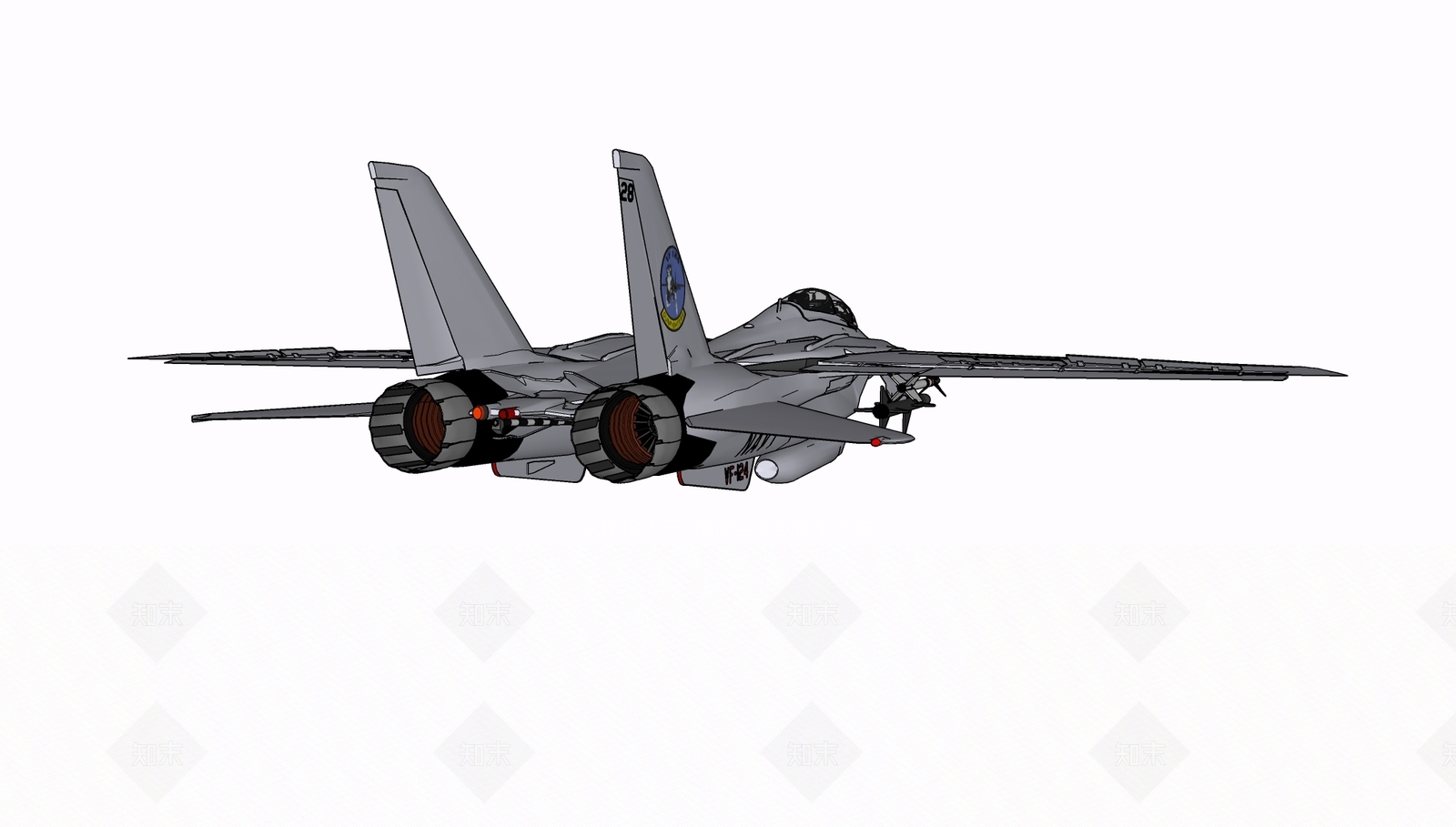 飞机SU模型下载【ID:1183743460】