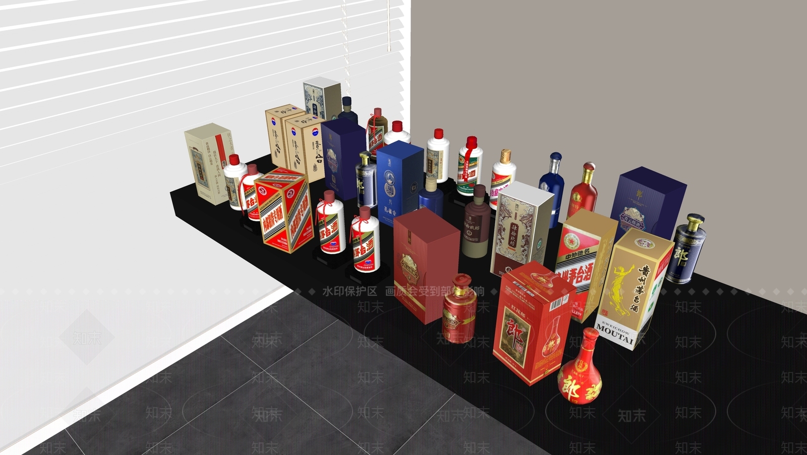 酒具SU模型下载【ID:1183753806】
