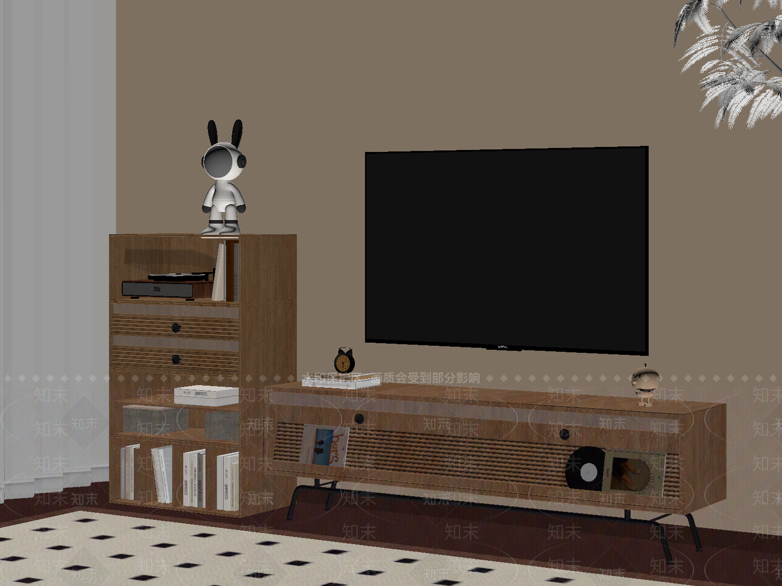 电视SU模型下载【ID:1183755827】