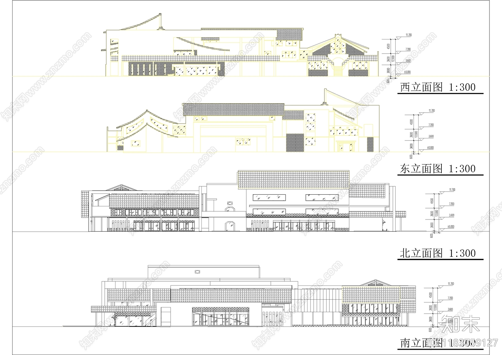 现代其他公共建筑cad施工图下载【ID:1183759127】