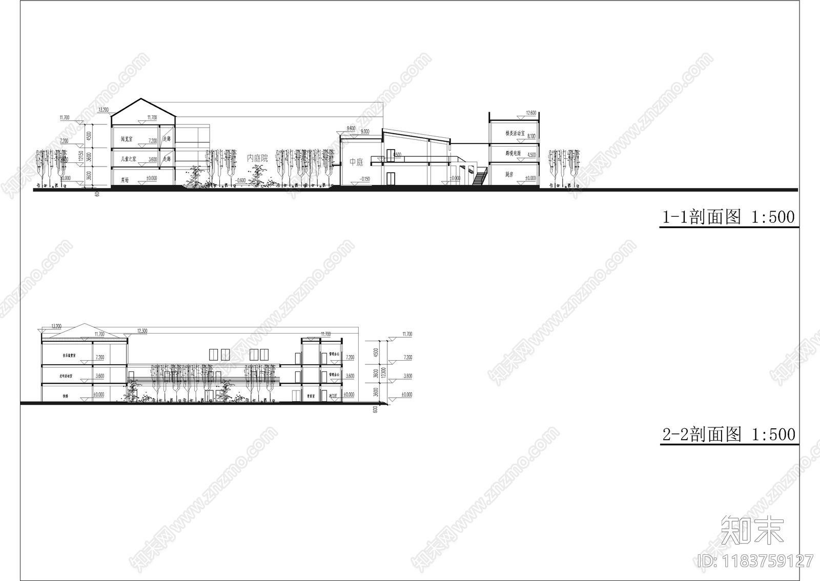 现代其他公共建筑cad施工图下载【ID:1183759127】