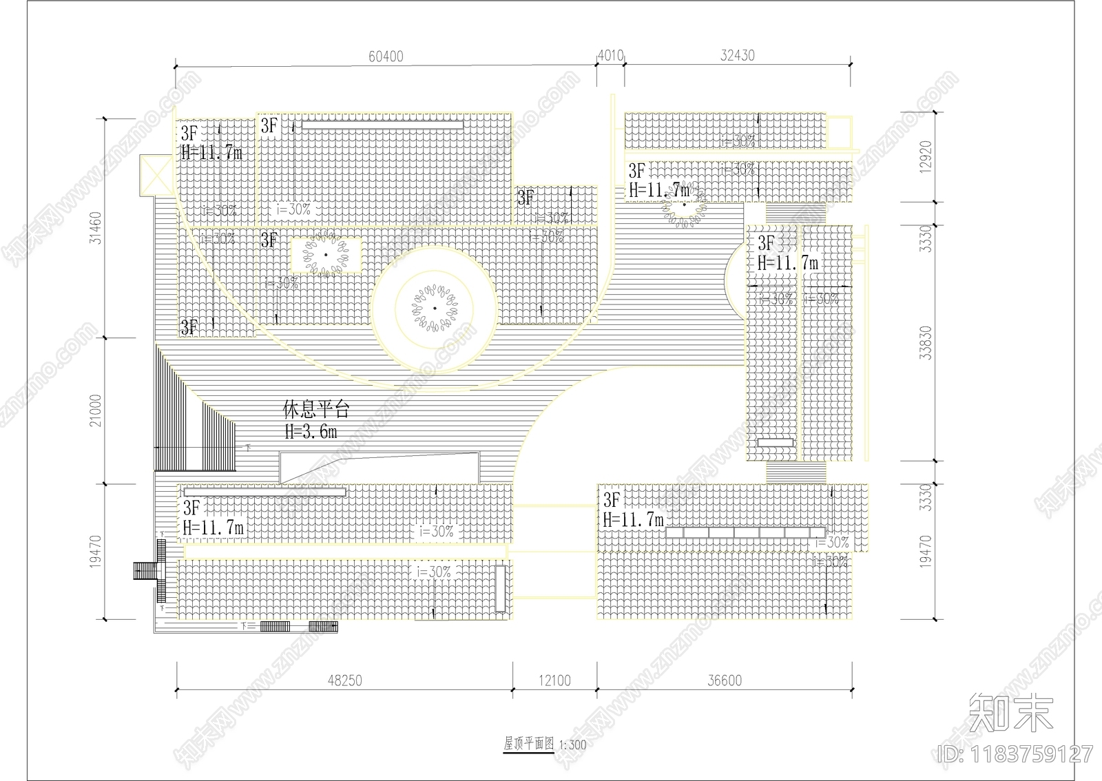 现代其他公共建筑cad施工图下载【ID:1183759127】