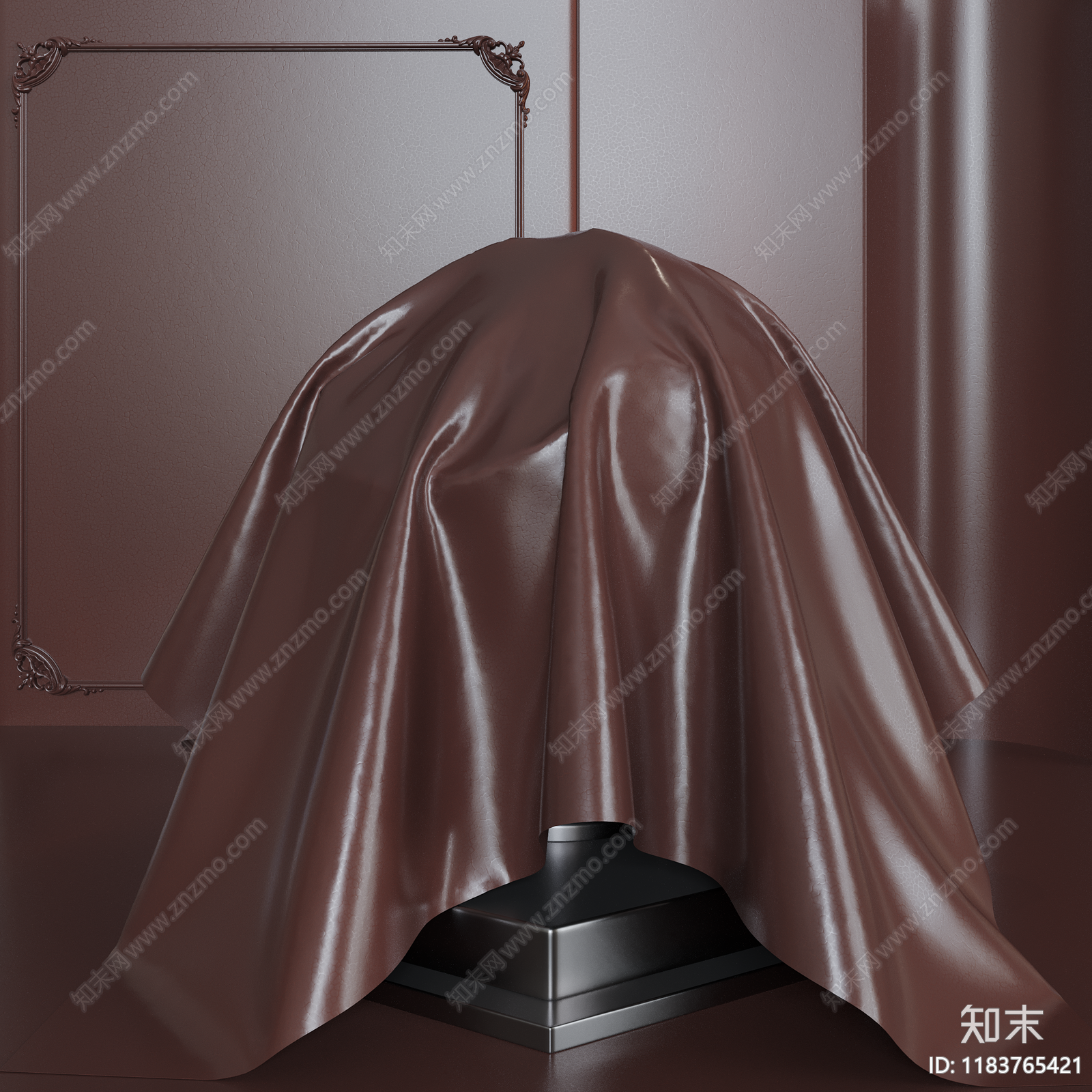 龟裂哑光皮革贴图下载【ID:1183765421】