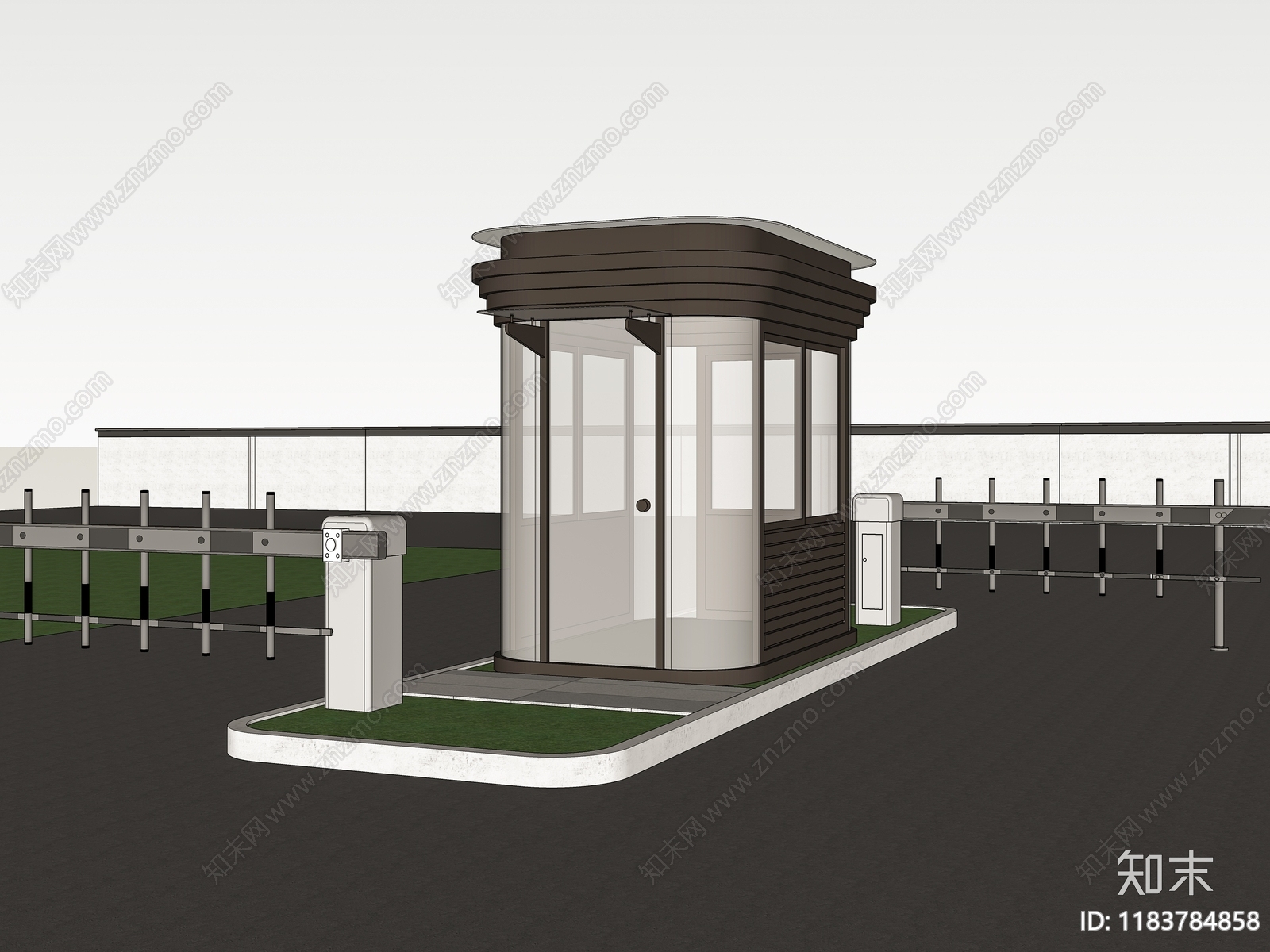 现代小公建SU模型下载【ID:1183784858】