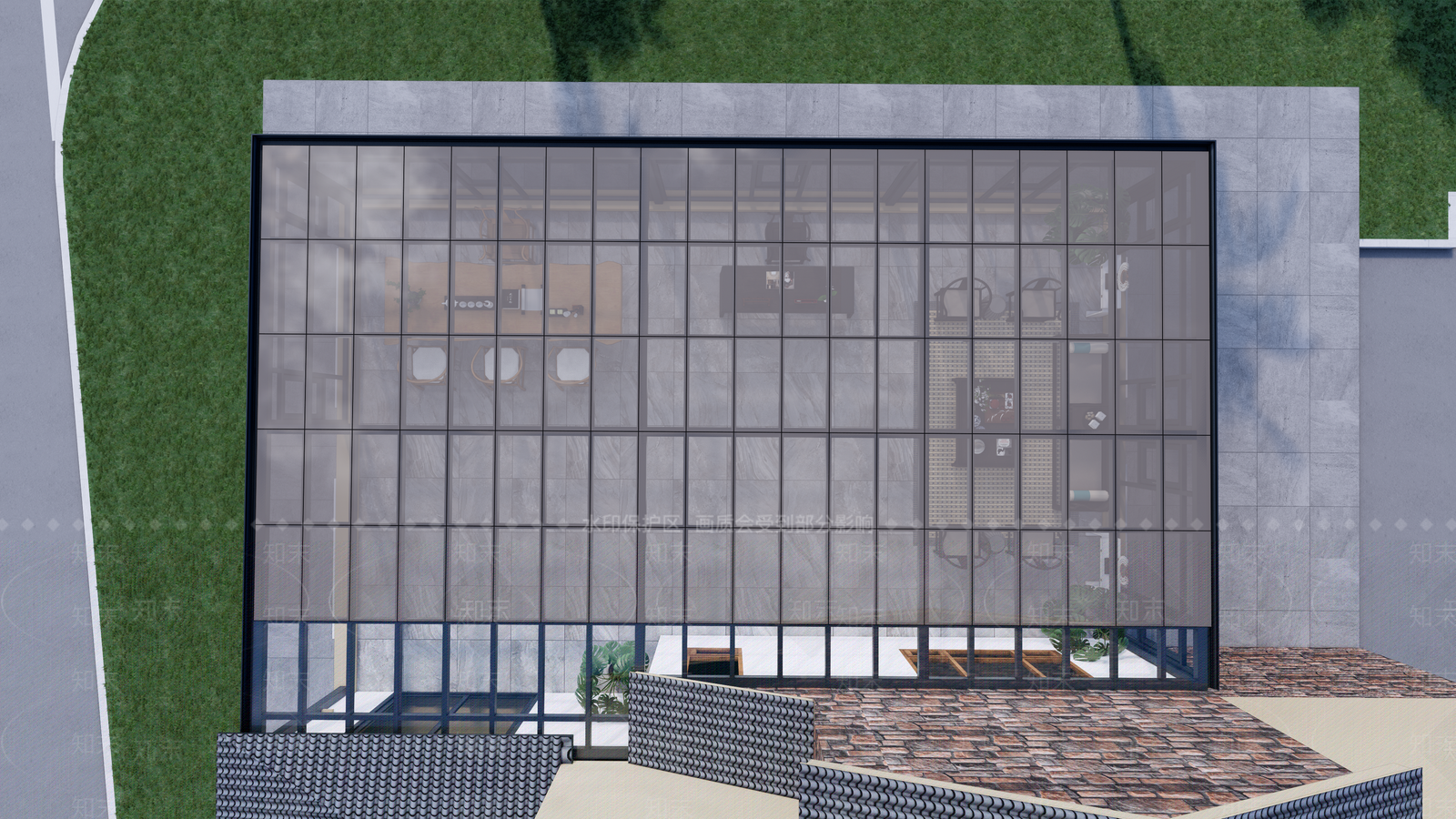 现代小公建SU模型下载【ID:1183792972】
