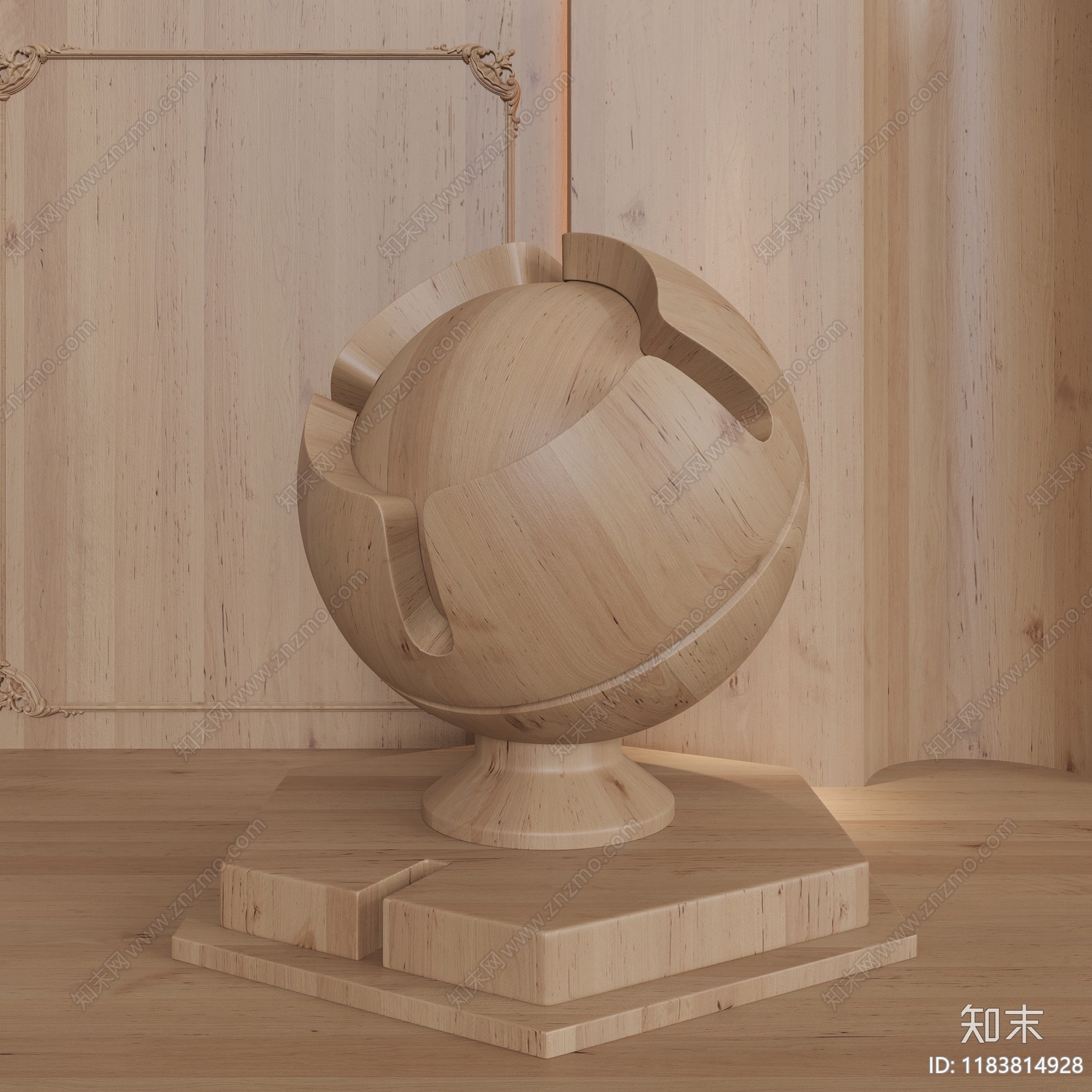 实木带斑木饰面贴图下载【ID:1183814928】