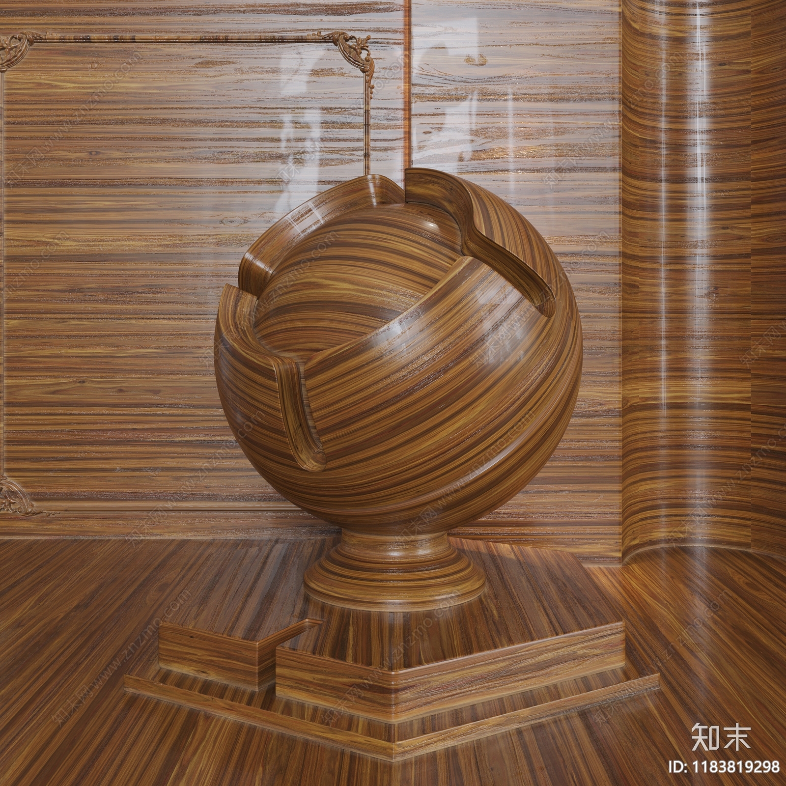 亮光木纹木饰面贴图下载【ID:1183819298】