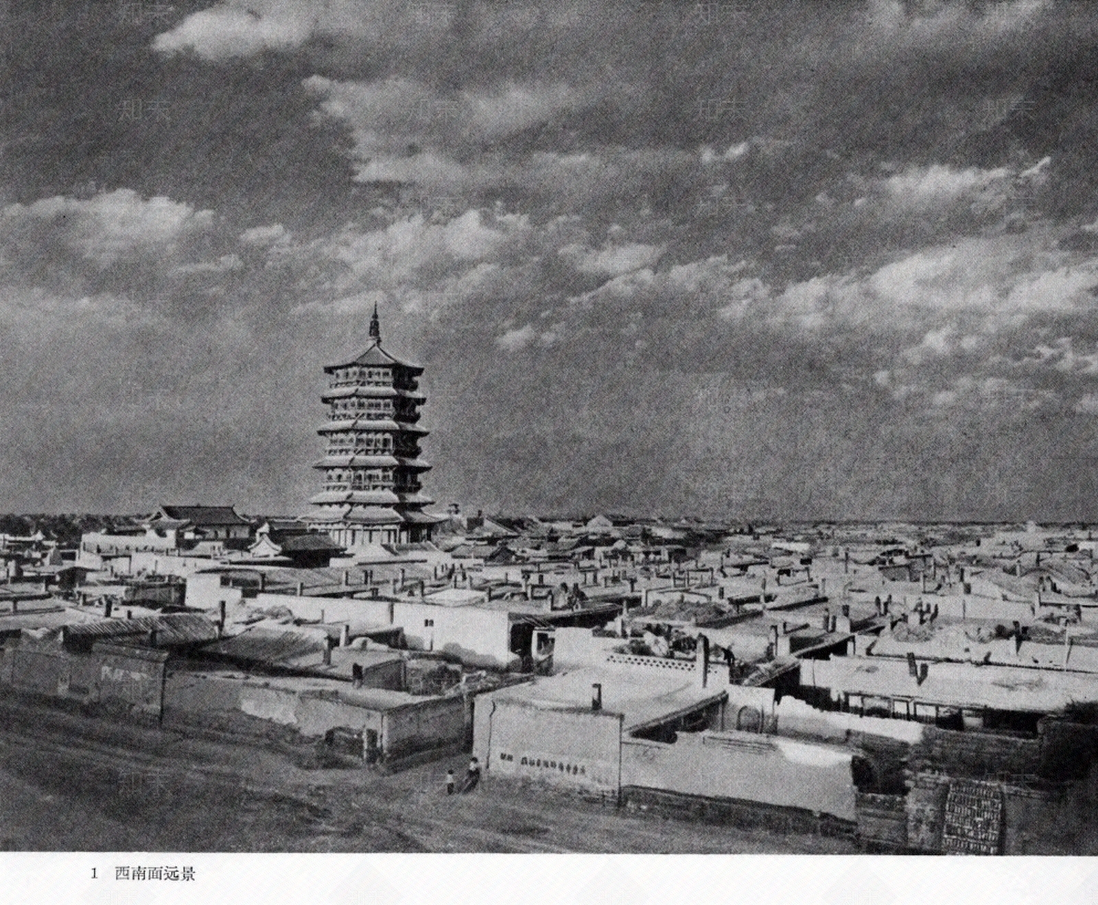 中式禅意外立面贴图下载【ID:1183818579】