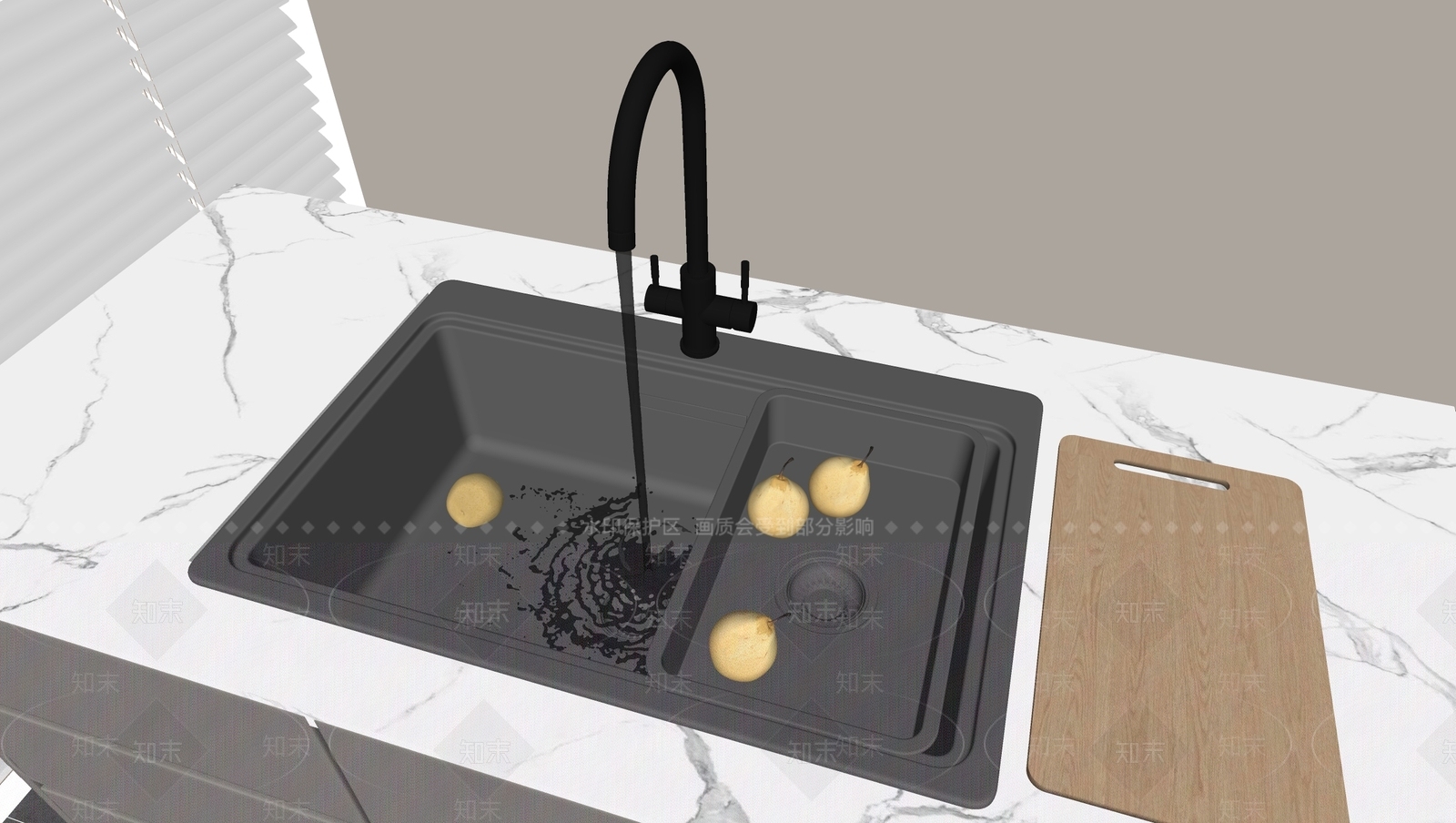 厨房用品组合SU模型下载【ID:1183819412】