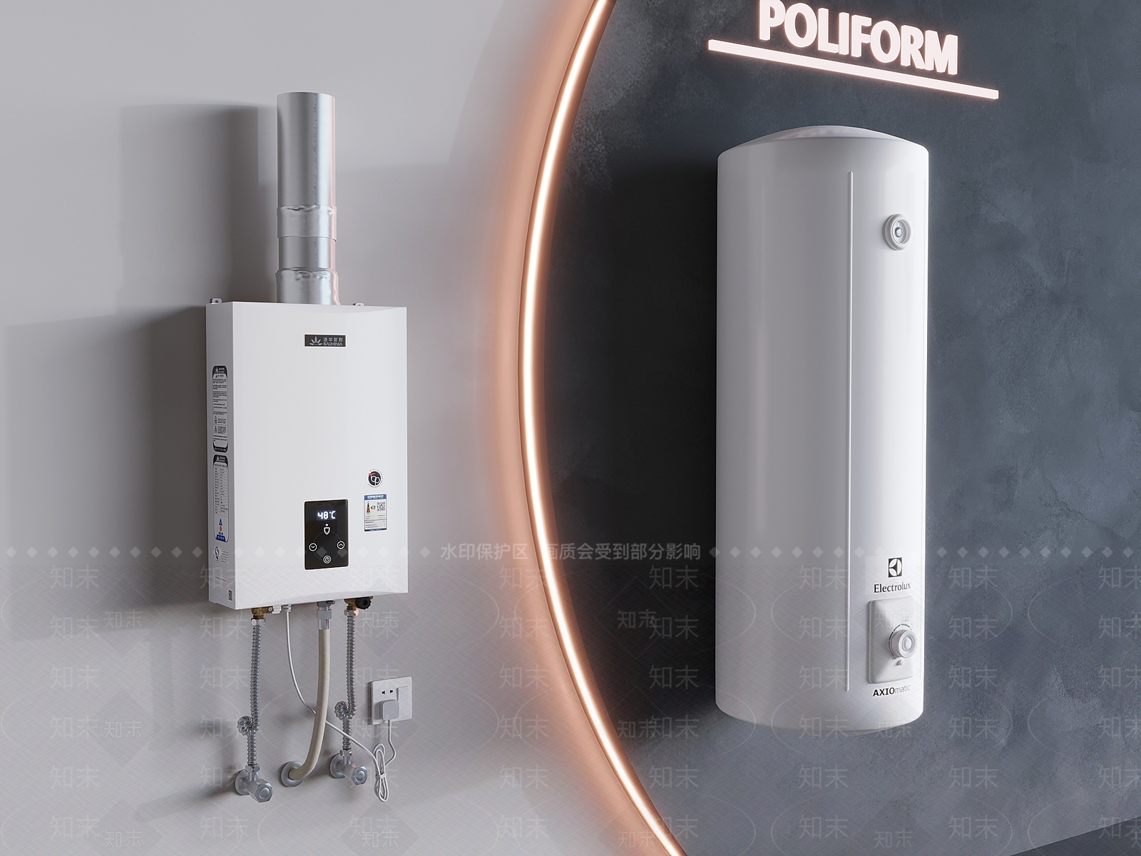 热水器SU模型下载【ID:1183832229】