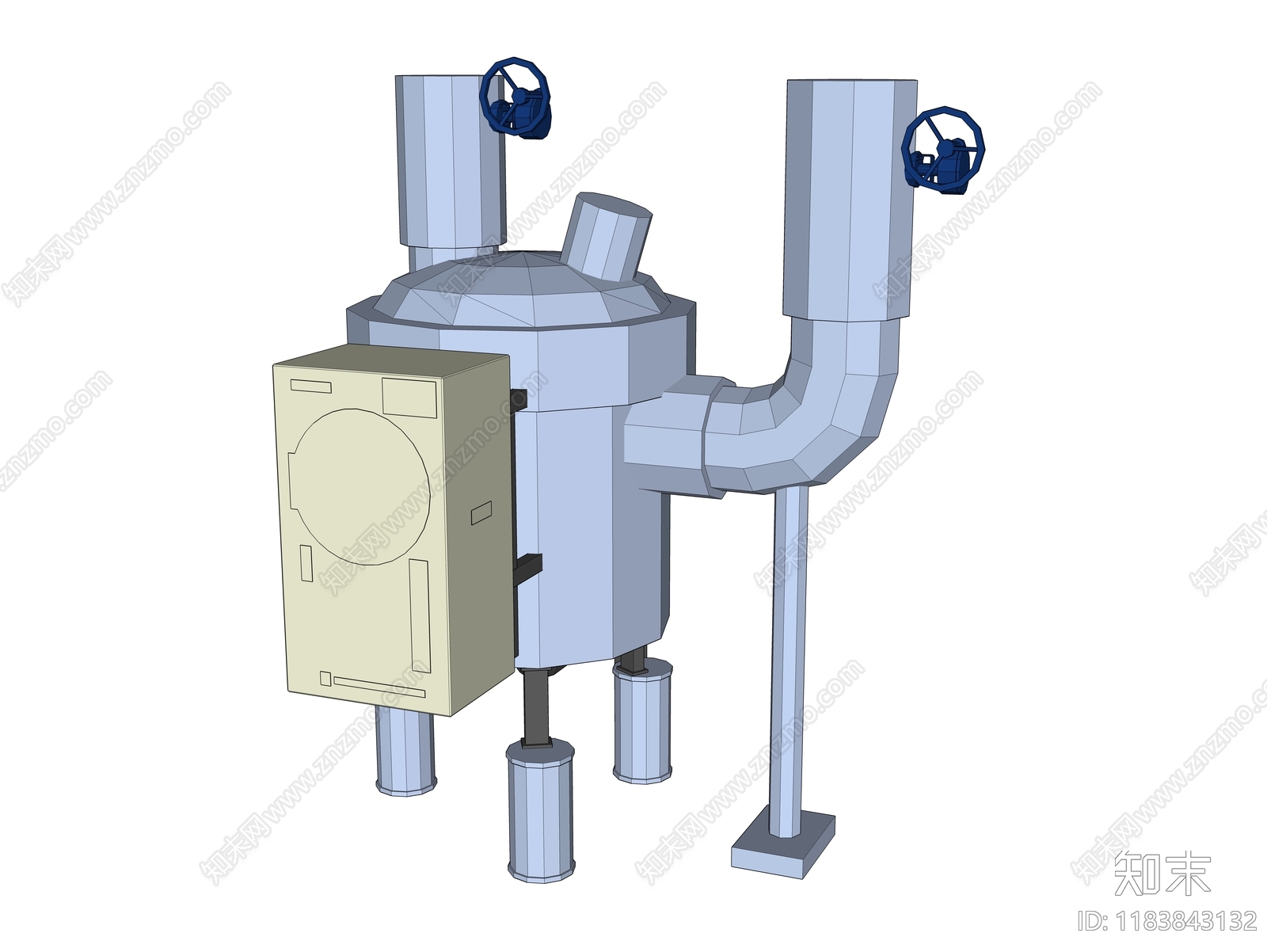 工业设备3D模型下载【ID:1183843132】