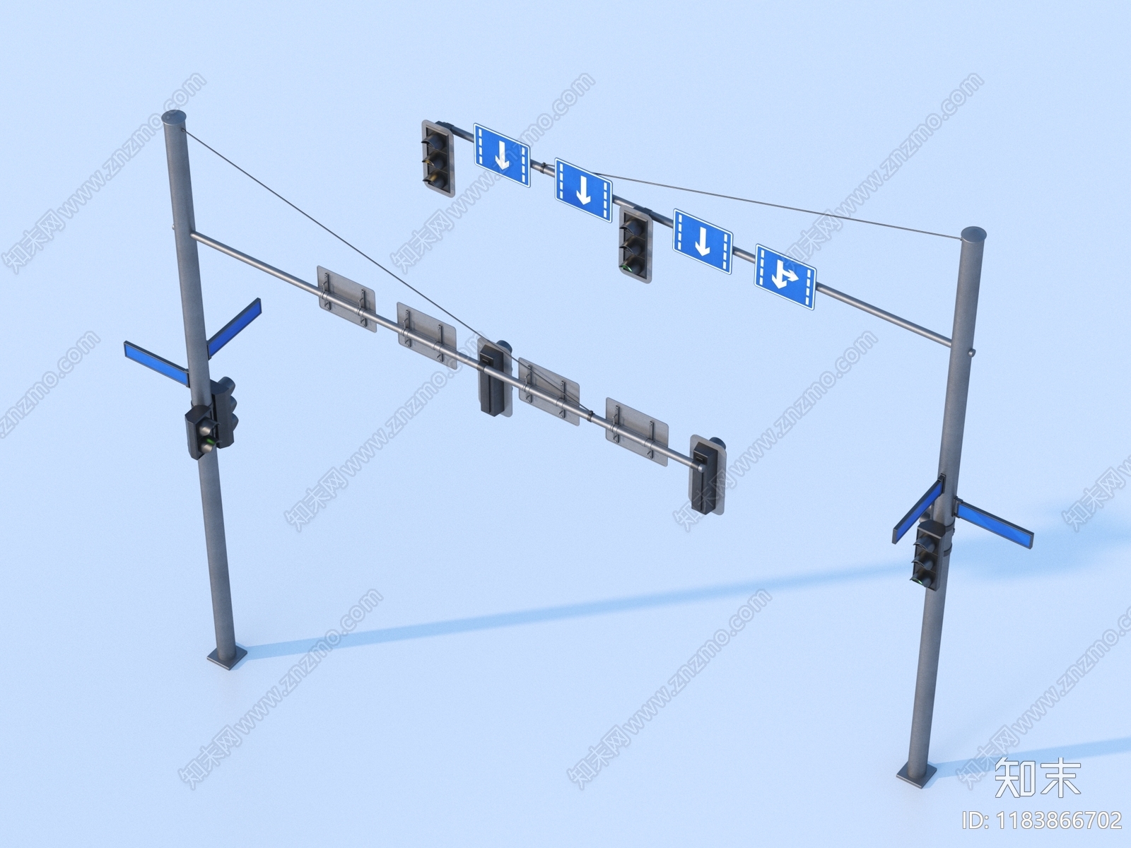 现代其他局部构件3D模型下载【ID:1183866702】