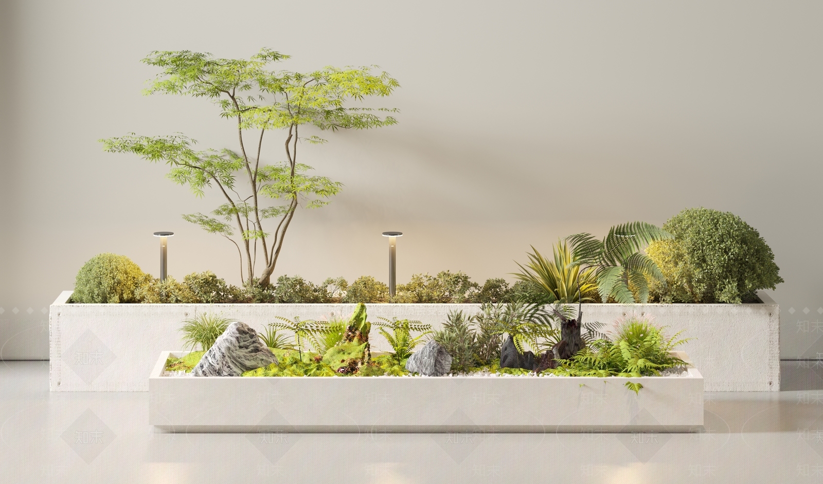 植物组合SU模型下载【ID:1183891989】