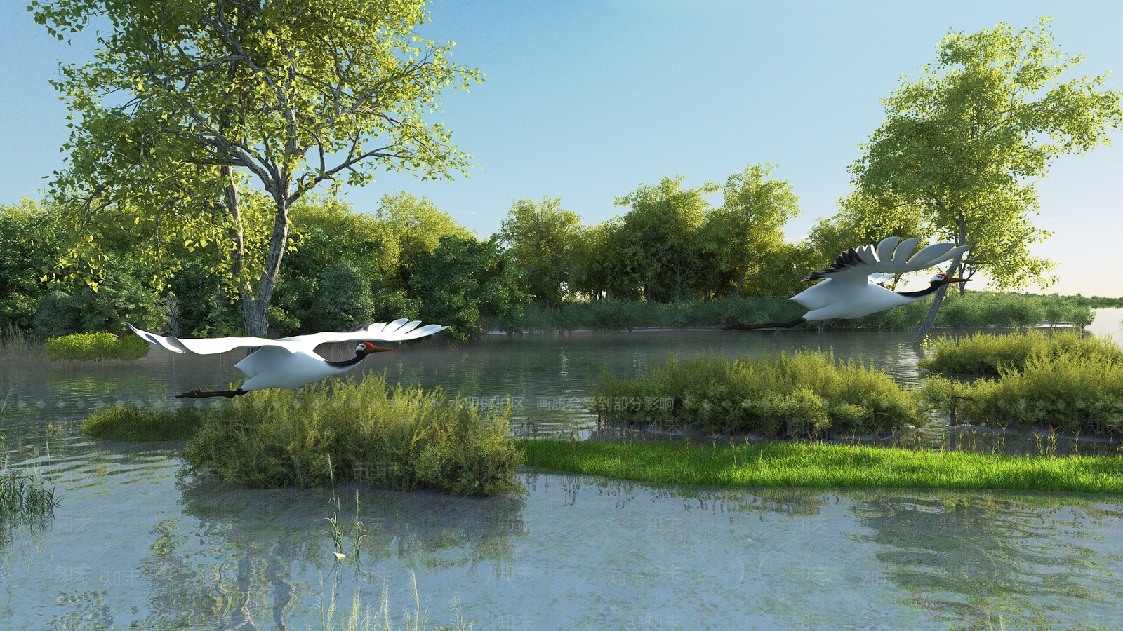 现代公园3D模型下载【ID:1183919918】