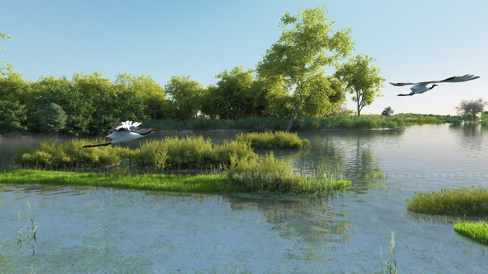 现代公园3D模型下载【ID:1183919918】