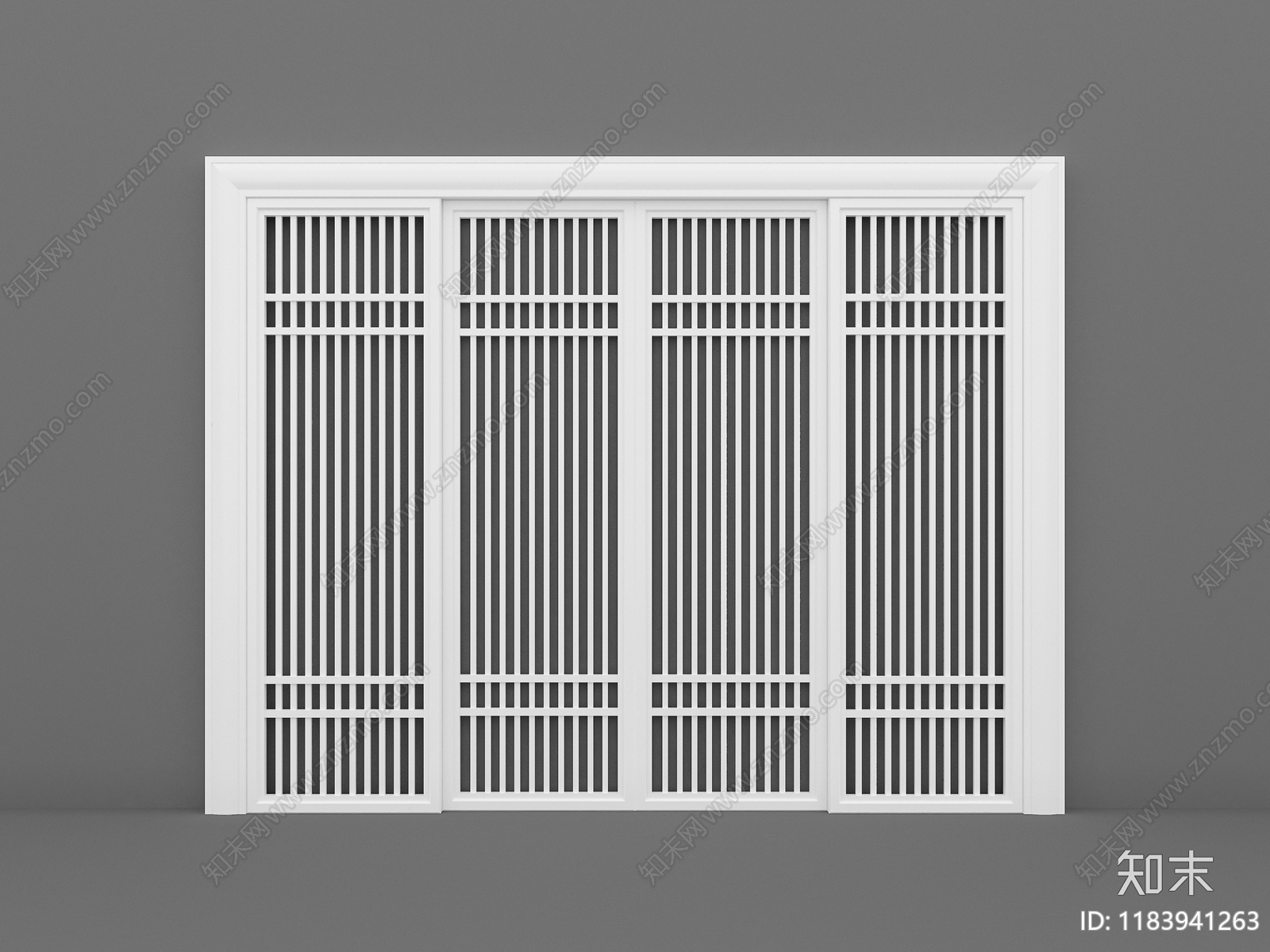 现代简欧隔断3D模型下载【ID:1183941263】
