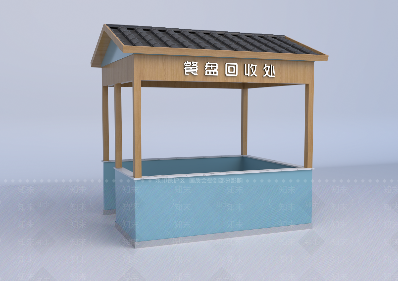 现代食堂SU模型下载【ID:1183944414】