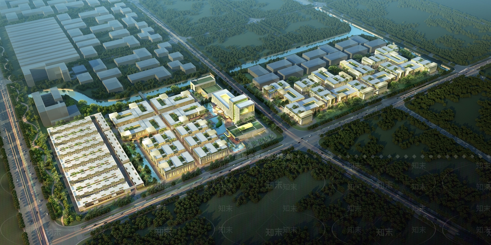 现代厂房SU模型下载【ID:1183947680】