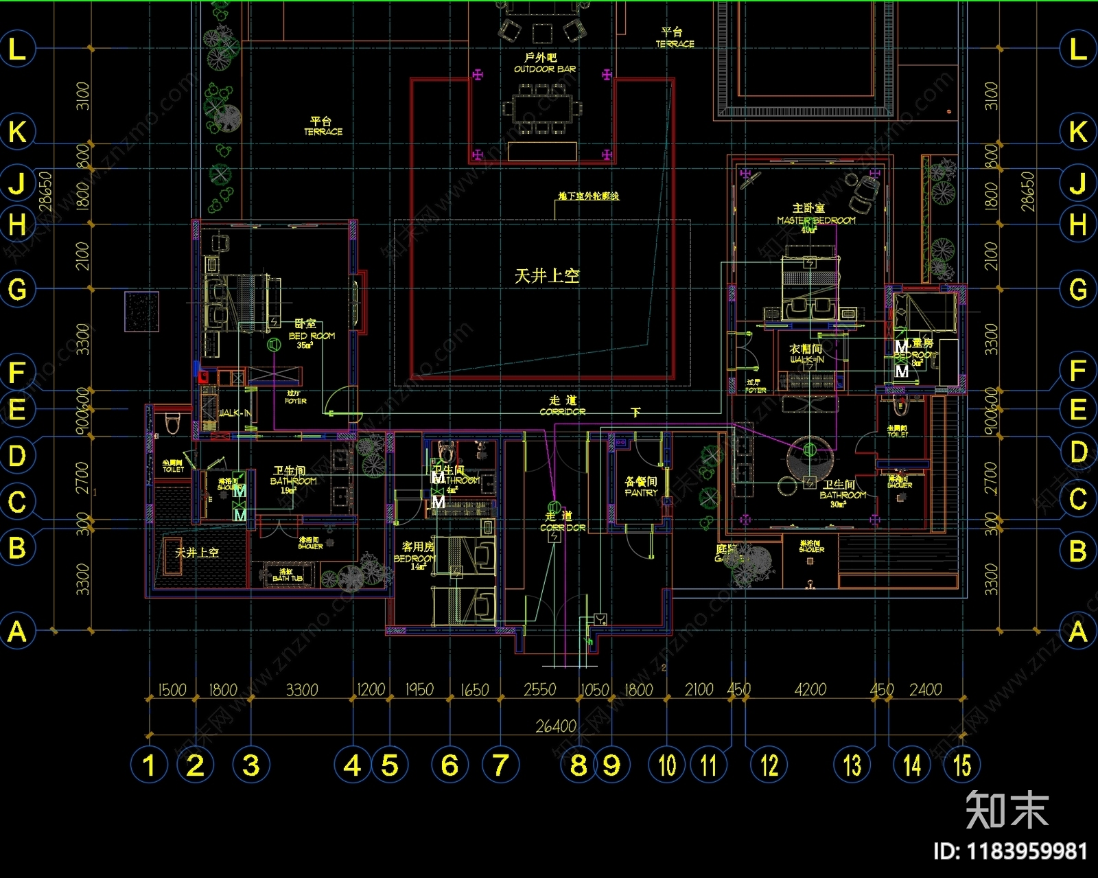 电气图cad施工图下载【ID:1183959981】