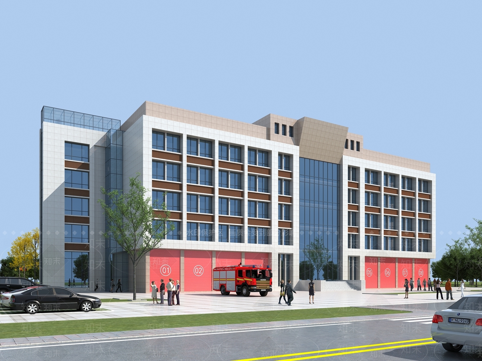 现代其他公共建筑3D模型下载【ID:1183964195】