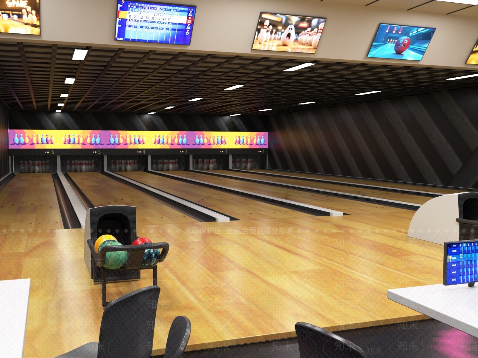 现代体育馆3D模型下载【ID:1184002733】