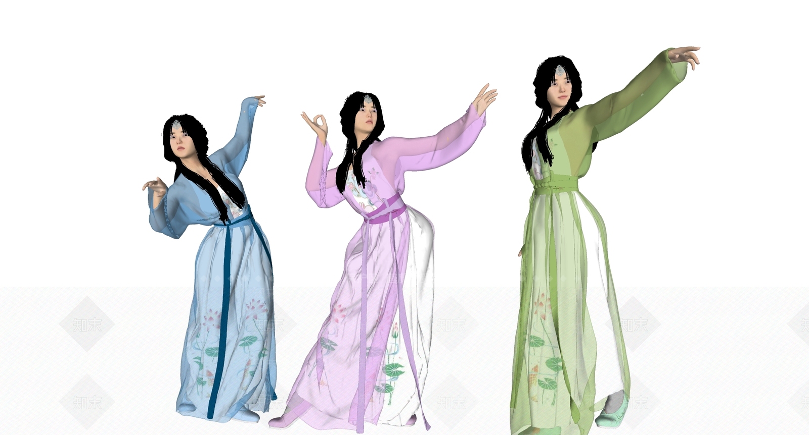女人SU模型下载【ID:1184005811】